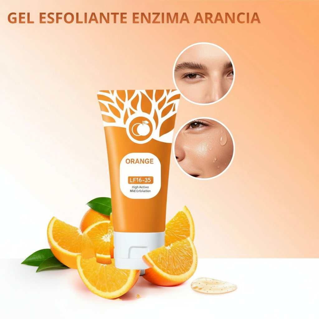 Lynora | Gel esfoliante agli enzimi d'arancia