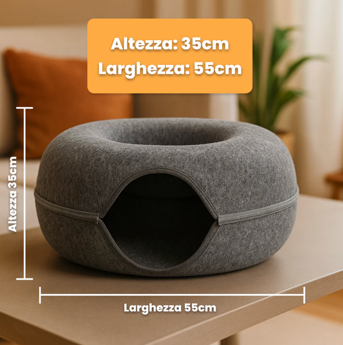 LYNORA - Tunnel per il tuo gattino